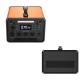 Reusable Rechargeable Power Supply , ABS Portable Power Station 220V AC Outlet