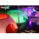 Outdoor Inflatable Tent Event 6m Inflatable Igloo And Dome Tent With LED Light