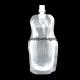 Transparent spout pouch for water or other liquid 200ml food grade