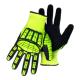 Sandy Nitrile Coating Cut Proof Work Gloves Mechanic Cut Resistant Safety Gloves