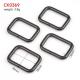 3/4 Square Buckles for Leather Bags 19mm Inner Length Ring Loop Buckle Bag Hardware
