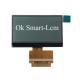 Stn Yellow Blue LCD Segment Display For Ammeter Graphic 128x64