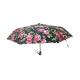 3 Folding Automatic Open Close Umbrella , Flower Design Wind Resistant Rain Umbrella