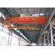 Smooth Operation Electromagnetic Overhead Crane Lifting Heavy Objects
