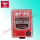Conventional fire alarm 24V 2 wire electric key reset manual call point