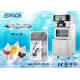 Low Noise 3 Flavors Soft Ice Cream Machine / Commercial Ice Cream Making Machine