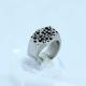 FAshion 316L Stainless Steel Ring With Enamel LRX202