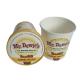 Recyclable Paper 8 Oz Ice Cream Containers PE Free Aqueous Coating Ice Cream Paper Cups