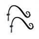 Metal Steel Q235 Plant Hook Bracket for Heavy Duty Hanging of Flower Baskets and Pots