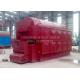 Steel Q345R Material Coal Fired Steam Boiler In Textile Industry 4 Ton Chain Grate
