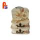 Flowery Pattern Small Gift  Packing  Light Weight Cardboard Suitcase Box
