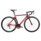 Red 22 Speed Carbon Fiber Road Bike Shimano Ultegra Aluminum Alloy Rim