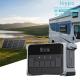 LiFePO4 Battery Portable Power Solar Generator APP Remote Control 2400W Output