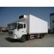 4x2 190hp Cargo Van Trailer , Freezer Refrigerated Van Truck / Cargo Box Truck