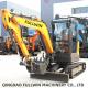 4.0 T Mini Hydraulic Crawler Excavator with Fully Enclosed Cabin