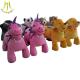 Hansel wholesale battery powered animal ride happy rides on furry animal