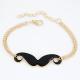 Mustache Chain bracelet