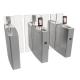 Brushless Motor Sliding Turnstile Barrier Gate Clear Acrylic Panel Robust Multi Channel