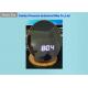 5V Input Round Bamboo Mirror With Clock Display And LED Compensate Light