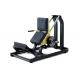 Square Tube Hammer Strength Calf Raise Machine Seated Type With Steel Frame