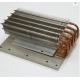 Aluminum Fin Stacks Copper Pipe Heat Sink Brushed for LED Lighting Cooling Radiator