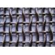 Architectual Decorative Wire Mesh Fence Panels , Stainless Steel Woven Wire Mesh