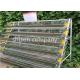 A Type Galvanized Steel Automatic Quail Birds Cages , Quail Breeding Cages 6 Tiers