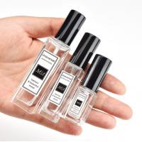 Spray Empty Square Glass Perfume Bottle Thickened 10*2.25cm SGS