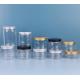 50ml Cosmetic Plastic Storage Jars 2.75in Multicolor Aluminum Lid