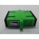 SC SM Duplex Green color APC 0.2dB CATV USE Fiber Optic Adapter