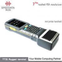 Laser Android Barcode Scanner , 4 Wire Resistive Touch Wireless Thermal Printer