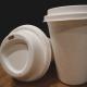Molded Biodegradable Sugarcane Bagasse Disposable Cups With Lids