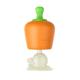 Carrot Shape Infant Teething Toys Skin Like silicone Soothing For 0 - 6 Months