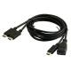 Dual Type C USB Data Cable Robust EMI Performance For 13 Inch Macbook Pro