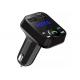 Black Bluetooth Handsfree Car Radio Transmitter Music Adapter 3.1A Dual USB Port