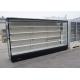 Remote Open Display Fridge Commercial Open Multidecks With Night Guard