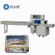 Electric High Speed Flow Wrap Machine SUS304 Touch Screen Oil Pen Packing