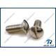 18-8 / 304 / 316 Stainless Steel Slotted Oval Head Machine Screws