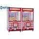 Electric Claw Crane Machine Large British Wind Amusement With Coin Pusher