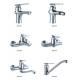 Mounted Single Handle Extended Basin Faucet For Bathroom