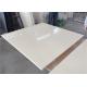 Pure White Kitchen Quartz Table Top 25.5 Inches Wide With Sink Hole