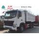 10 Wheeler HOWO 6x4 Dump Truck , Steel Dump Trailers 10-20m³ Capacity
