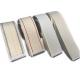 White Woven Folding Cotton Belt / Folder Machine Belt 2mm Thickness