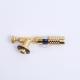 Stainless Steel Plastic Portable Brass Flame Gun for Butane Gas and Culinary Torch