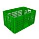 Customized Logo Stackable Plastic Crate for Eco-Friendly Fruit Harvesting and Storage