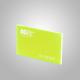 Tansparent Fluorescent Green Thin Flexible Plastic Glass Sheet Custom Cut Plexiglass
