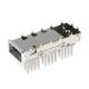 1551892-3 TE ZQSFP+ Cage Assembly With Heat Sink 1 Port  25 Gb/s