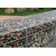 ISO14001 2x1x0.5m Welded steel Gabion Fence System