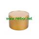 gold color or custom printing 8oz deep drawn round seamless candle tin jar metal container