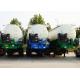 Multi axle 54 tons V shaped bulk Cement Trailer , cement transport trucks
